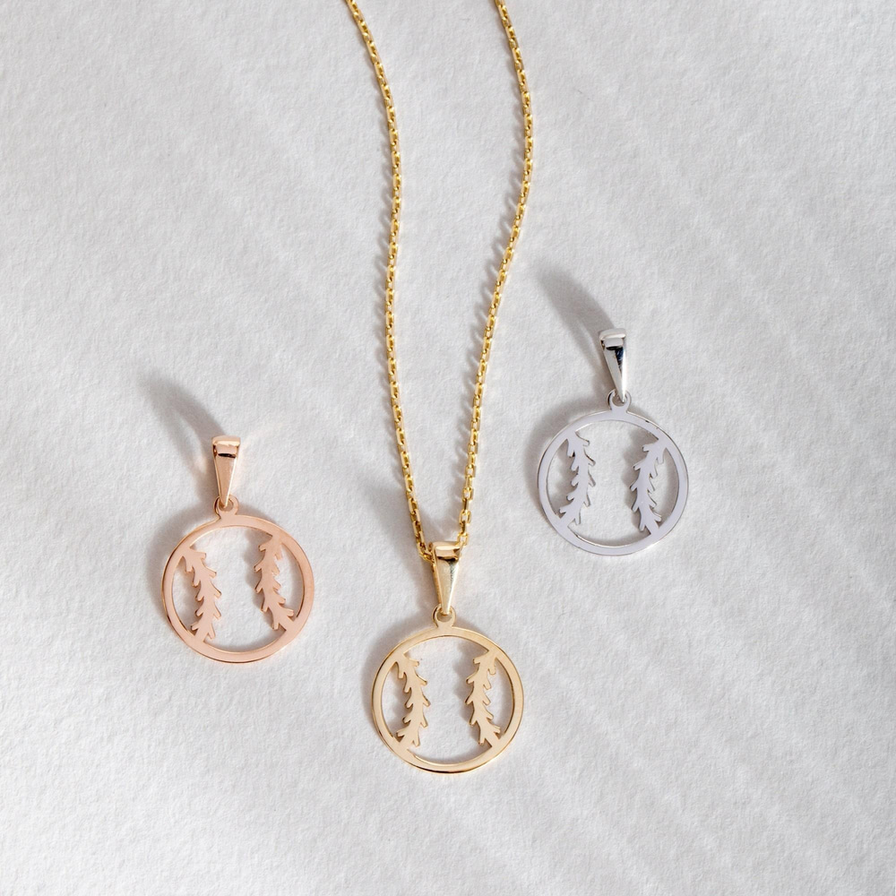 Altın Beyzbol Figürlü Kolye - Goldstore