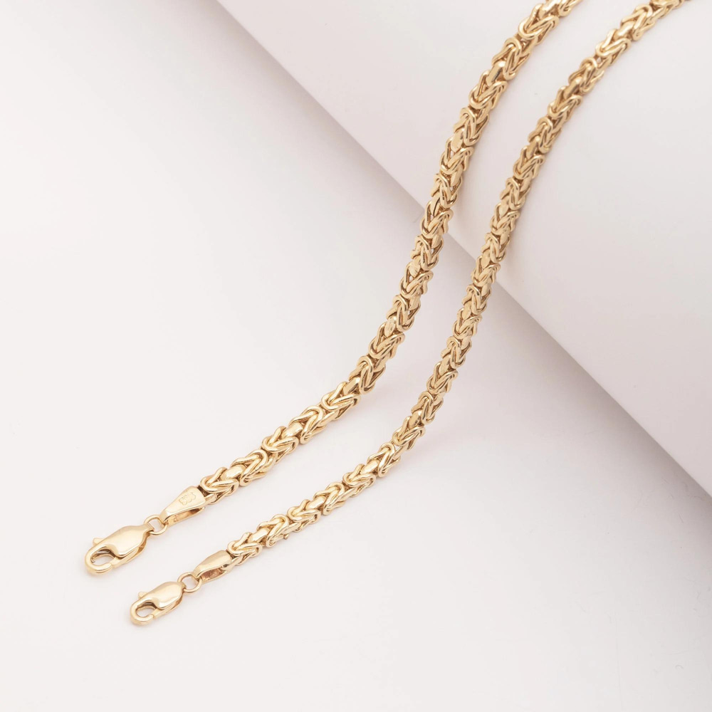 Altın Bizans Zincir Kolye - Goldstore
