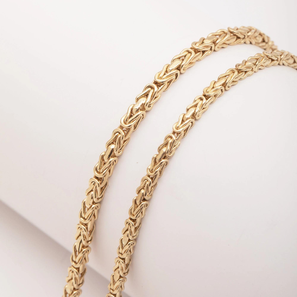 Altın Bizans Zincir Kolye - Goldstore