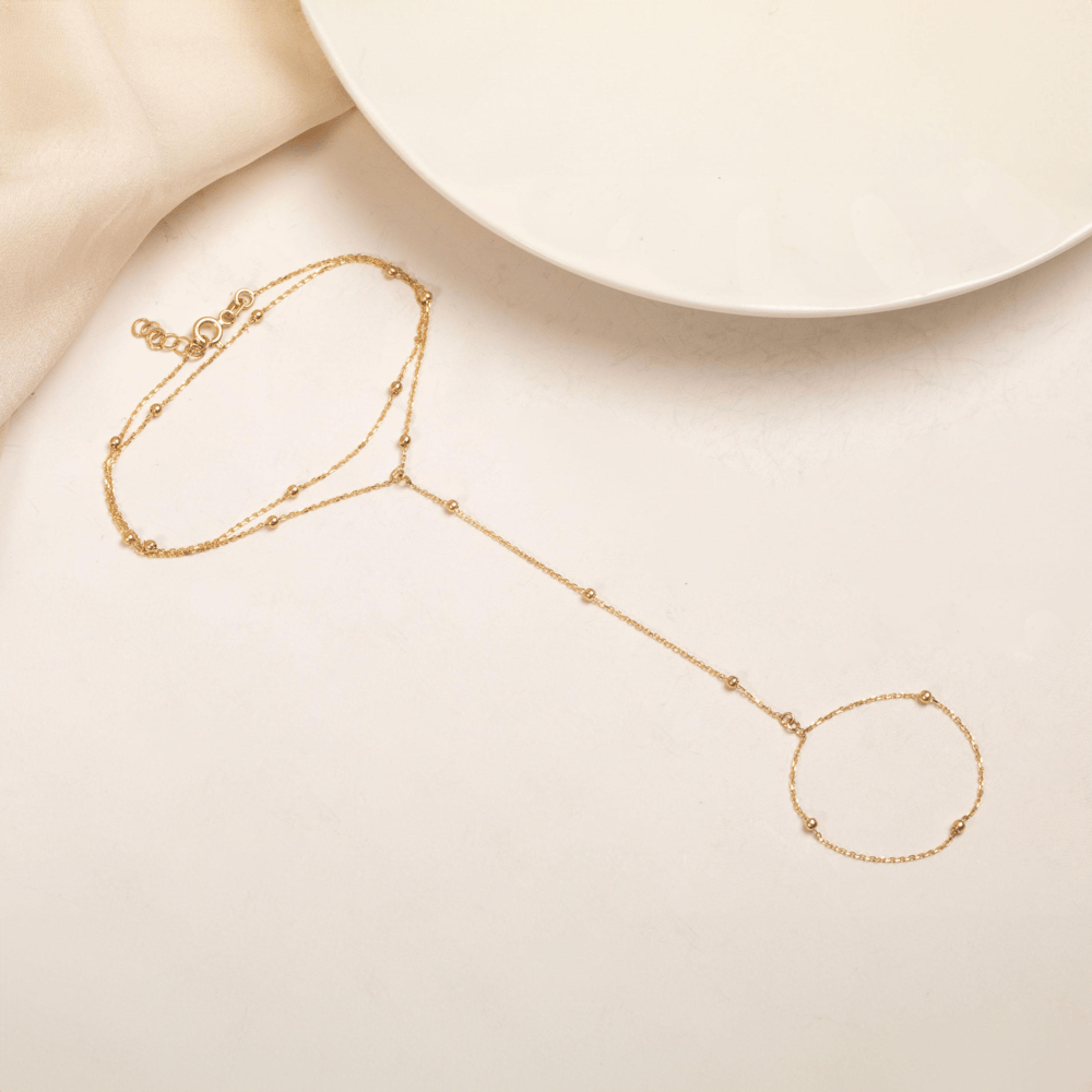 Altın Boncuklu Şahmeran Bileklik - Goldstore