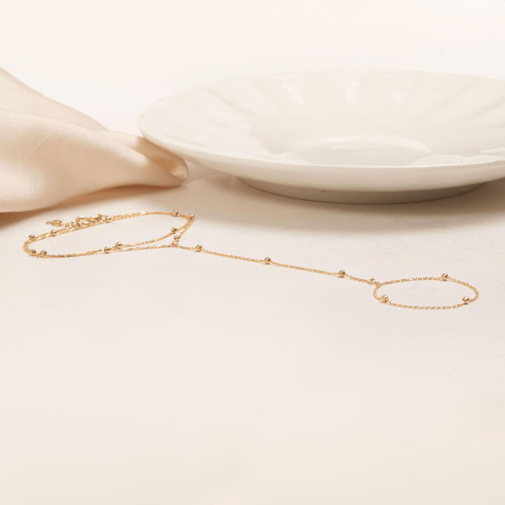 Altın Boncuklu Şahmeran Bileklik - Goldstore