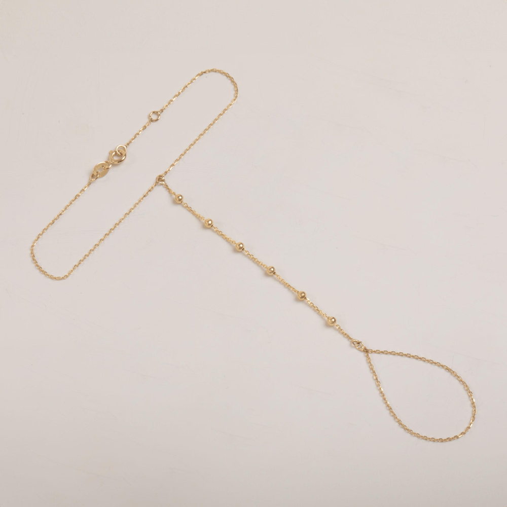 Altın Boncuklu Şahmeran Bileklik - Goldstore