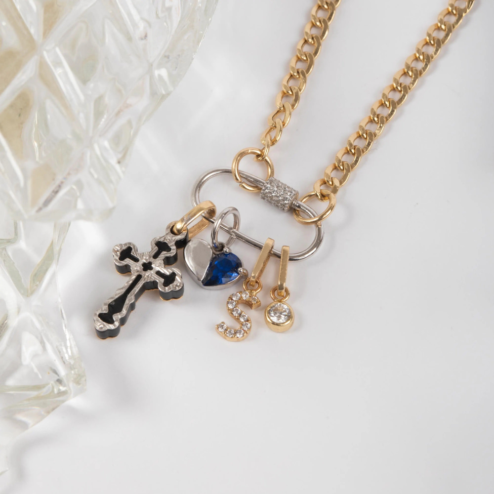 Altın Charm Holder Kolye Ucu - Goldstore