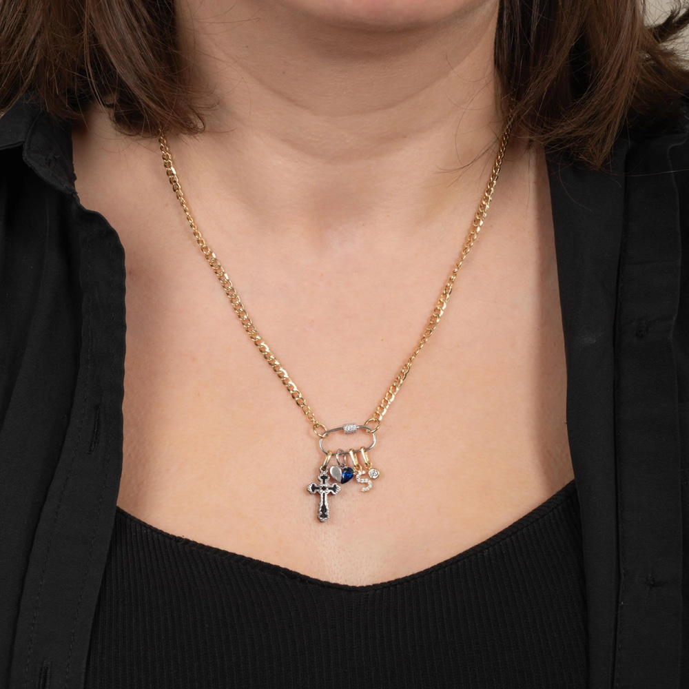Altın Charm Holder Kolye Ucu - Goldstore