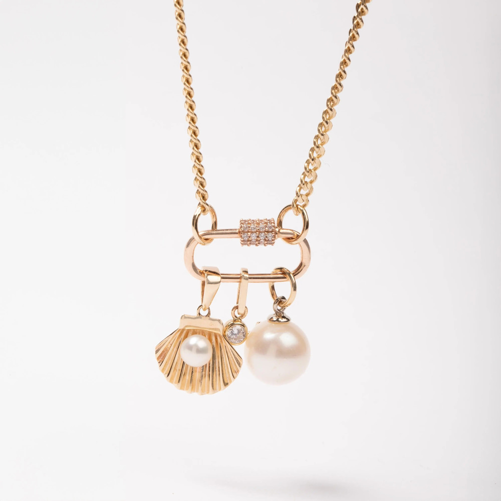 Altın Charm Holder Kolye Ucu - Goldstore