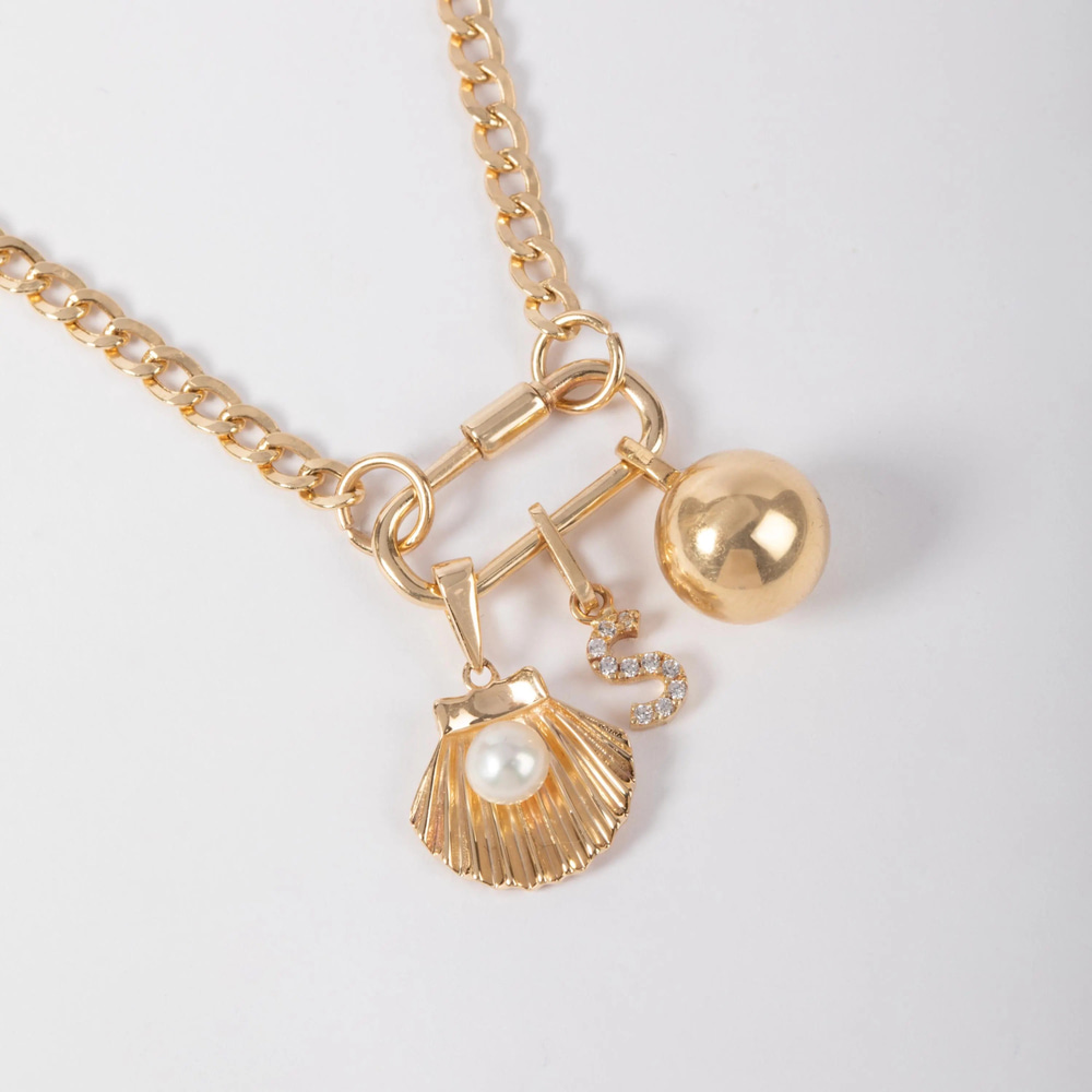 Altın Charm Holder Kolye Ucu - Goldstore