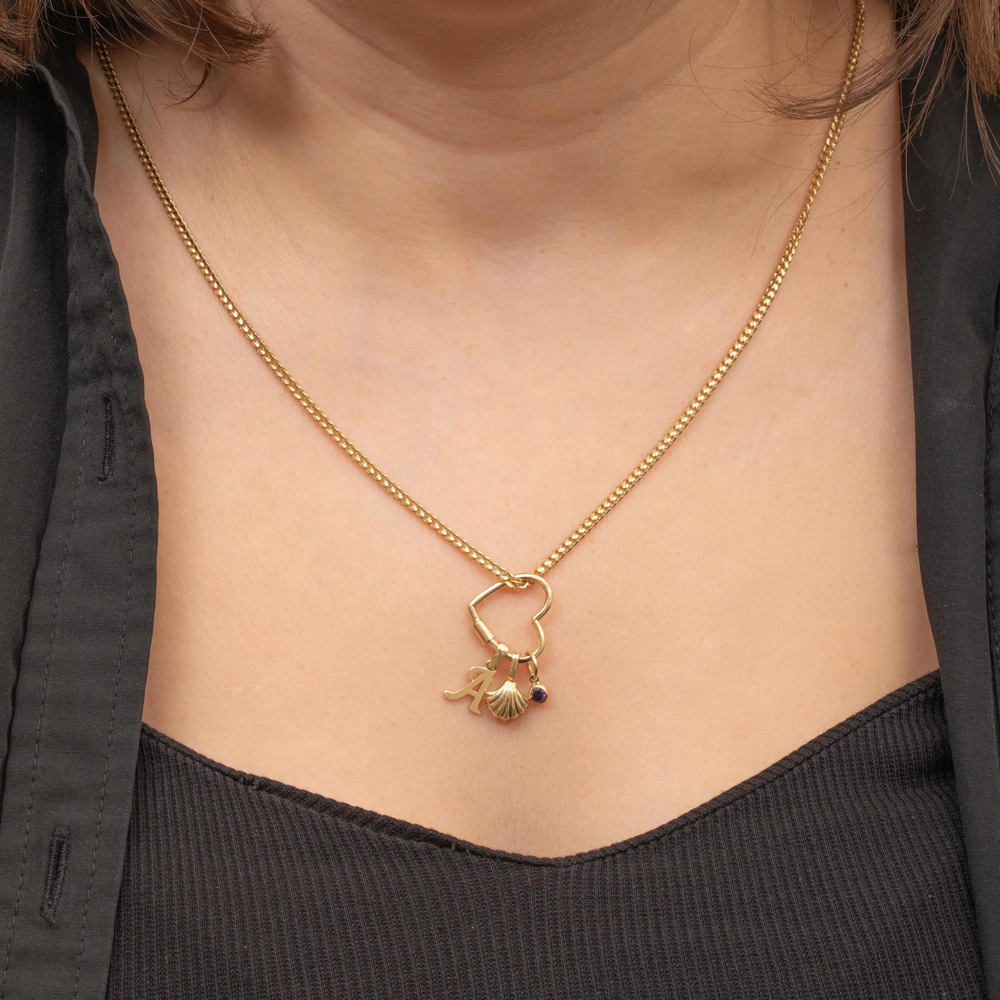 Altın Charm Holder Kolye Ucu - Goldstore