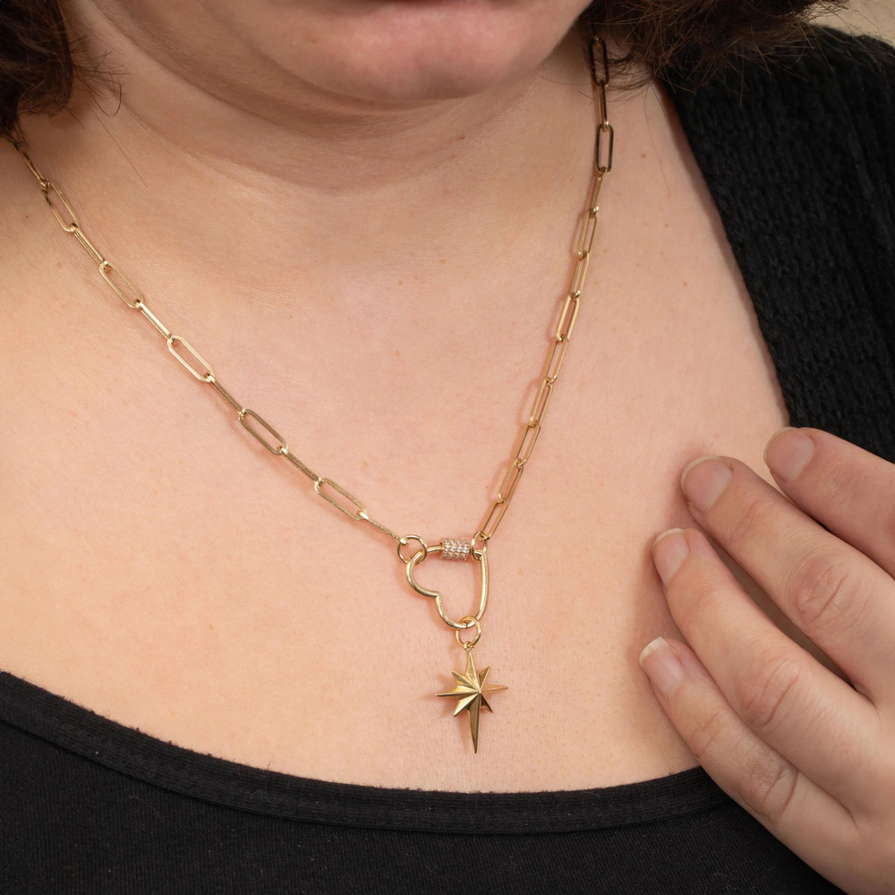 Altın Charm Holder Kolye Ucu - Goldstore