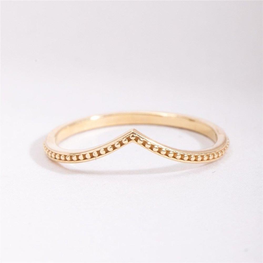 Altın Chevron Yüzük - Goldstore