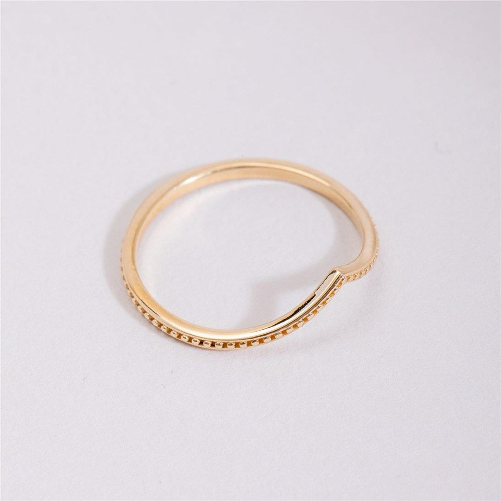 Altın Chevron Yüzük - Goldstore