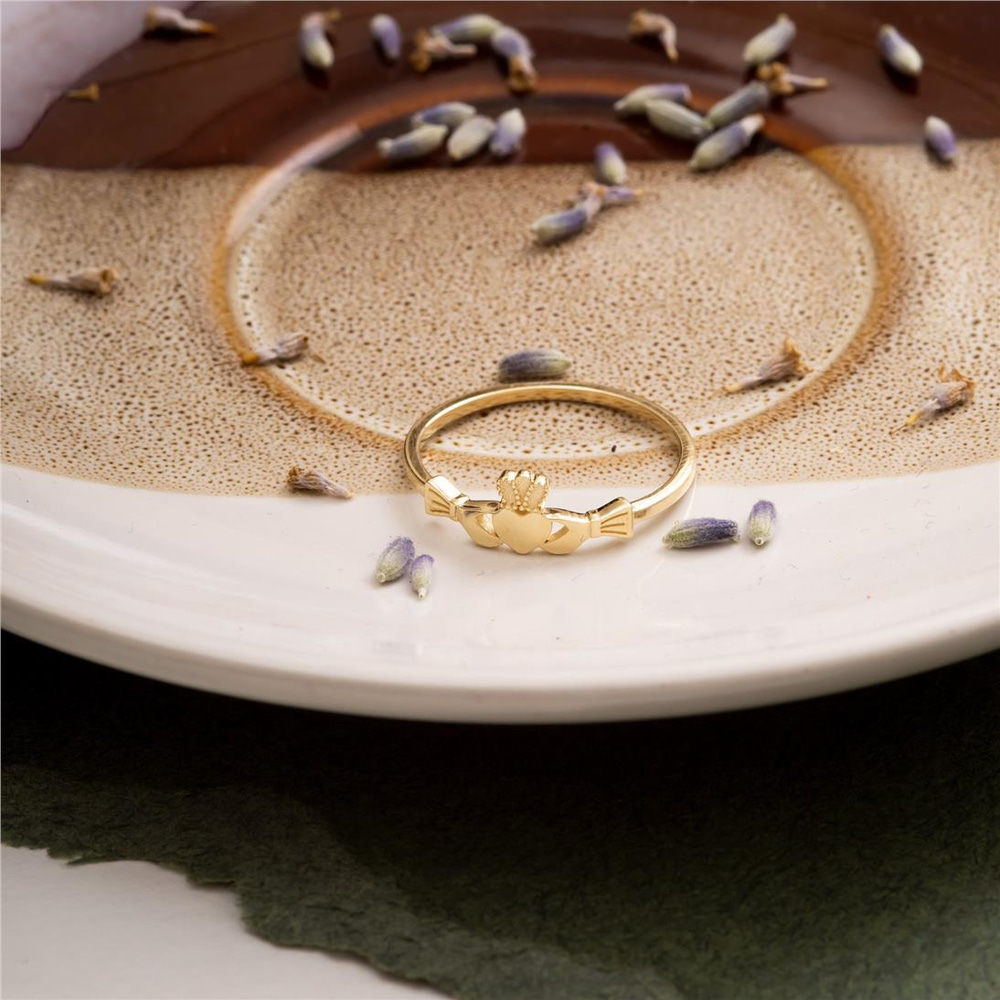 Altın Claddagh Yüzük - Goldstore