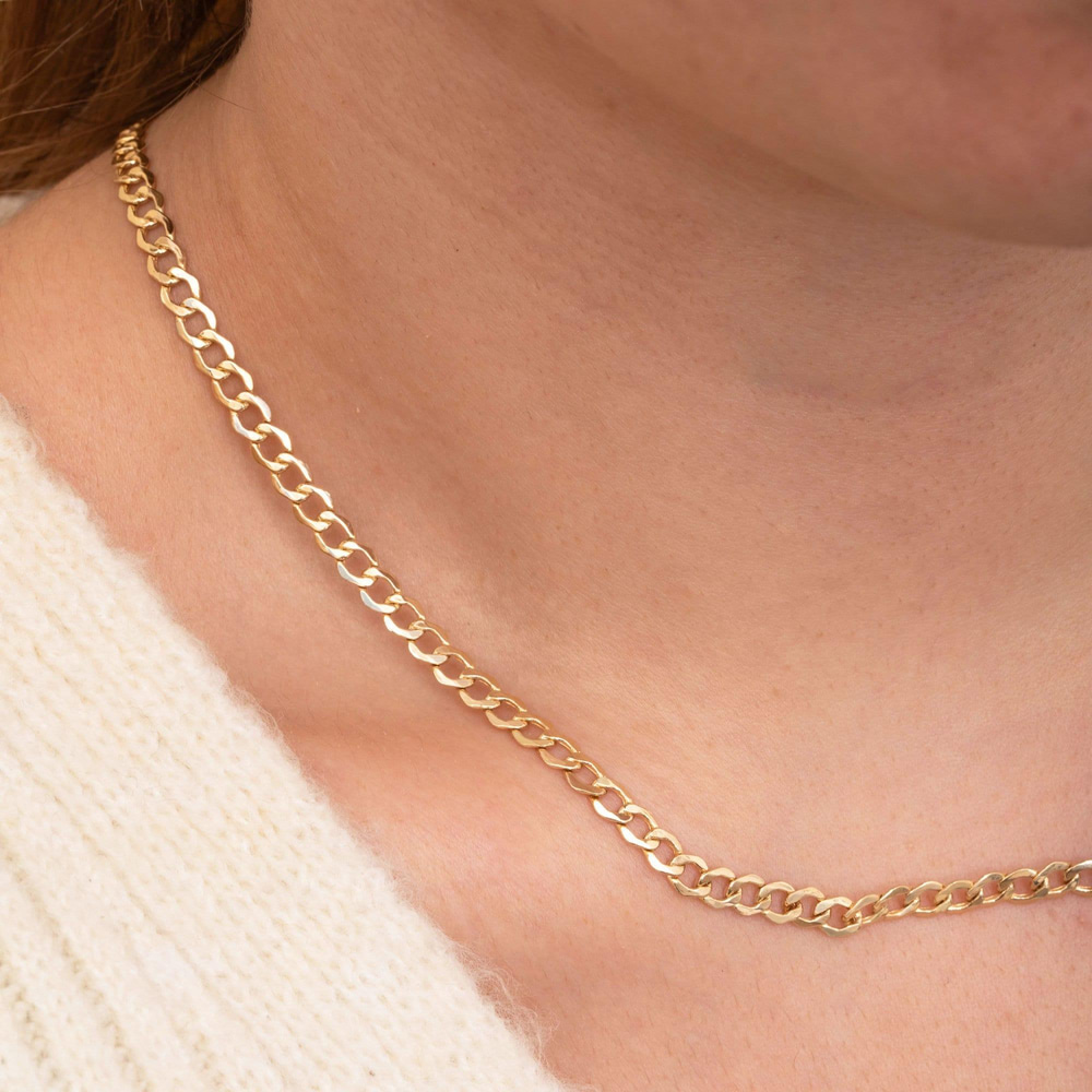 Altın Cuban Zincir Bileklik - Goldstore