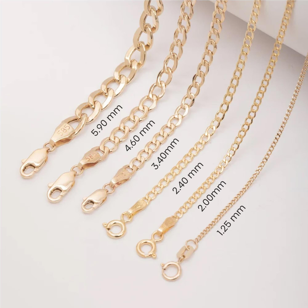 Altın Cuban Zincir Bileklik - Goldstore