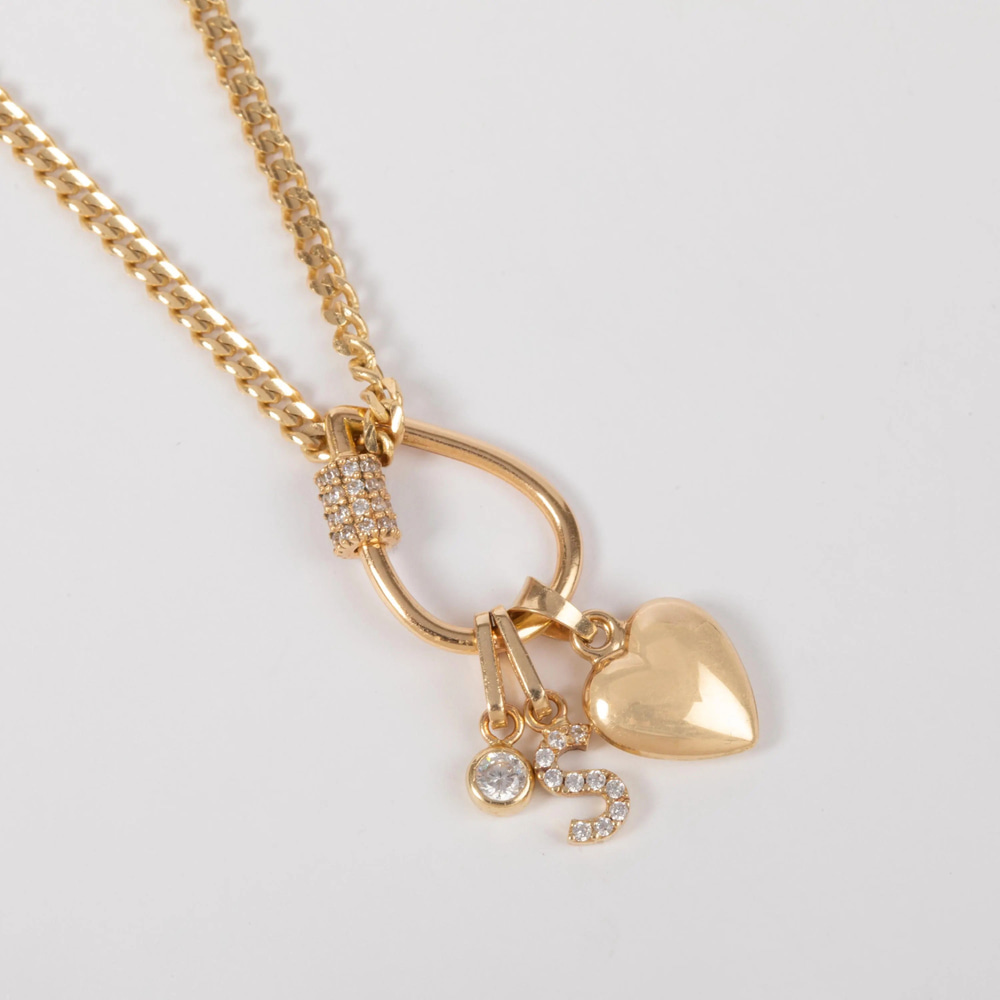 Altın Damla Charm Tutucu - Goldstore