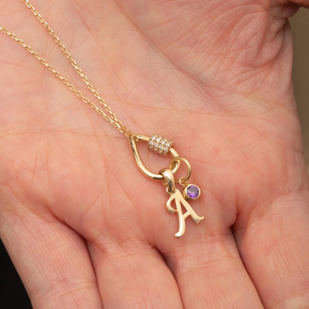 Altın Damla Charm Tutucu - Goldstore