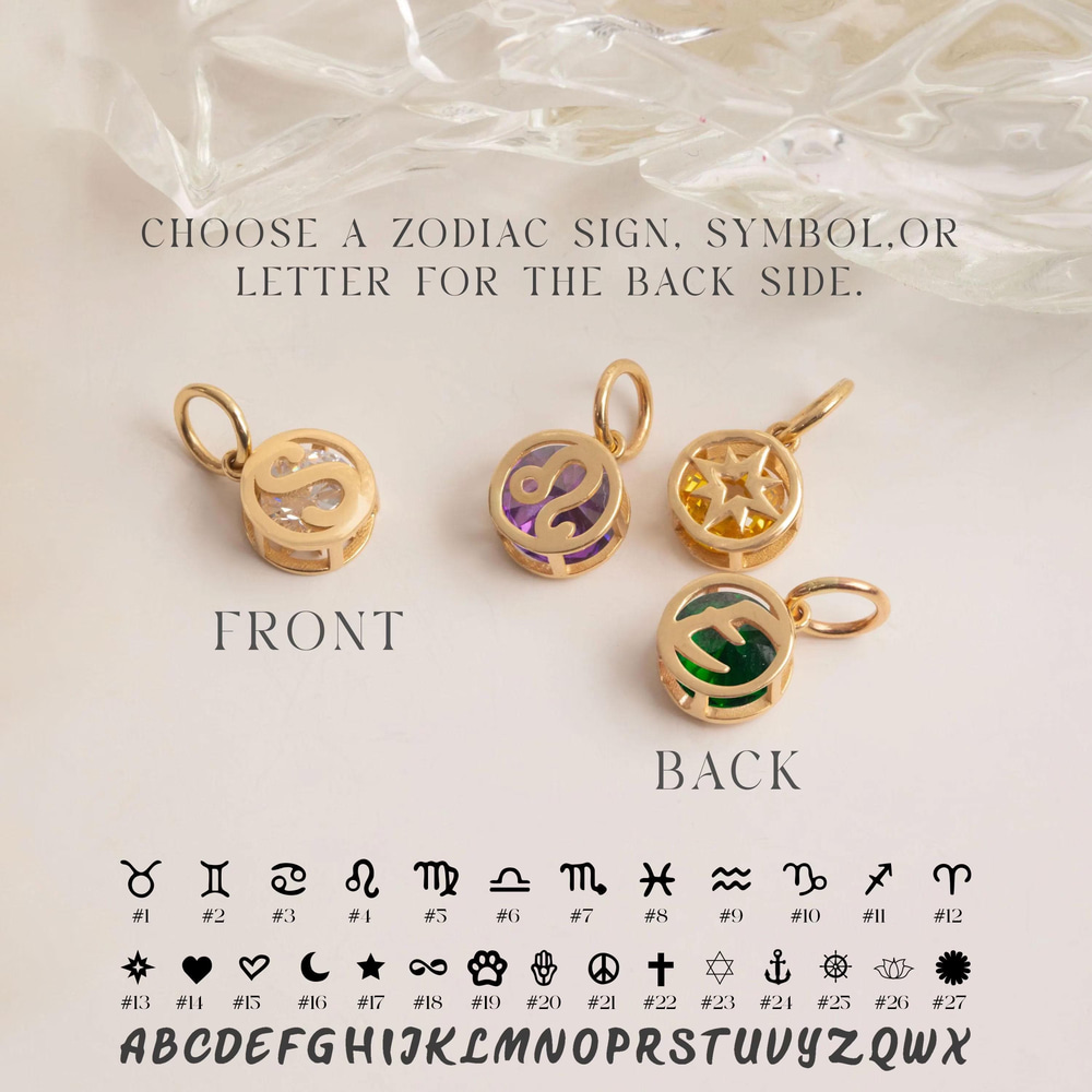 Altın Doğum Taşı Kolye - Goldstore