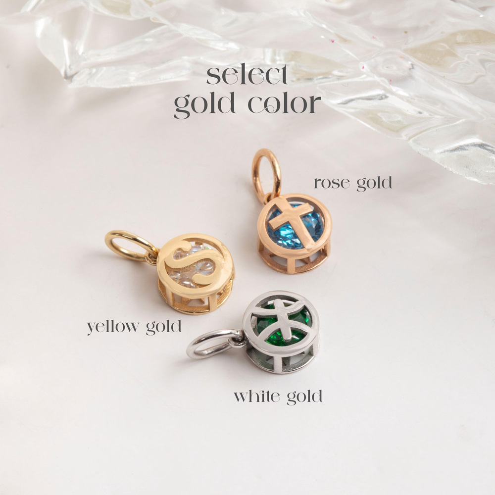 Altın Doğum Taşı Kolye - Goldstore