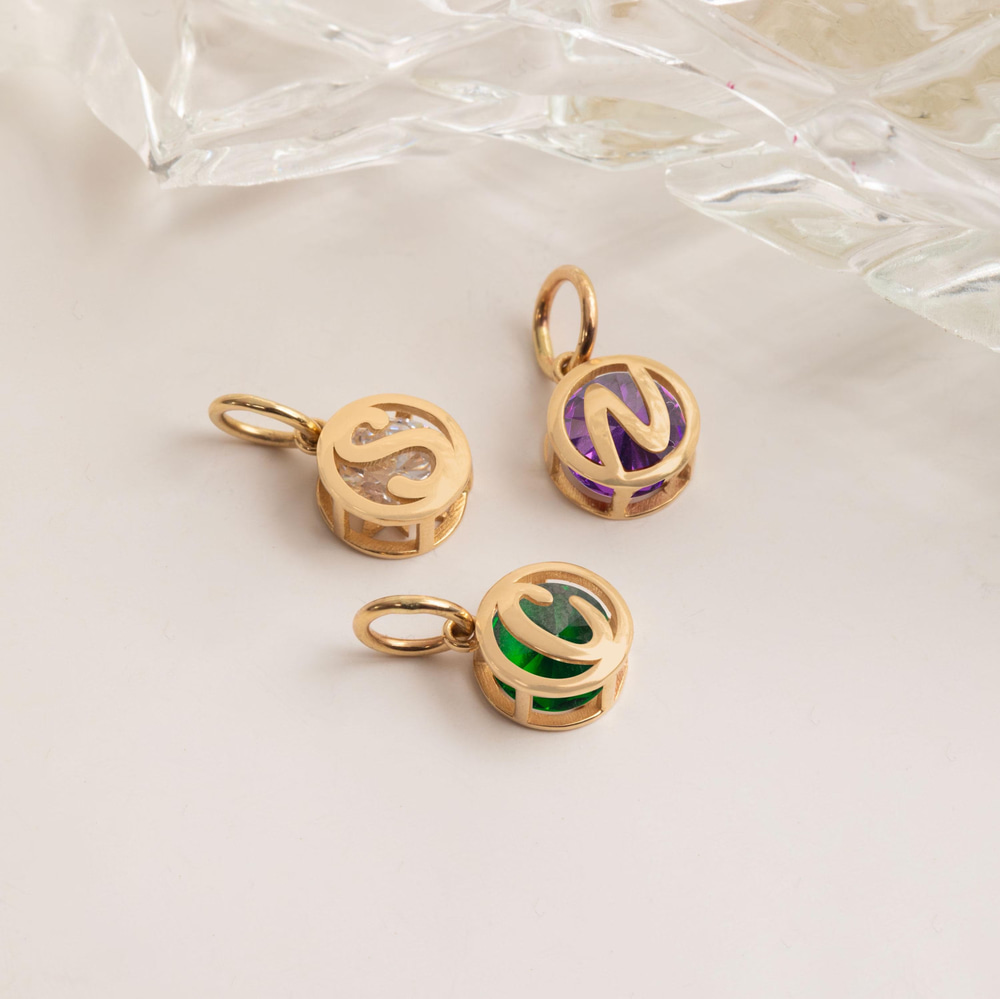 Altın Doğum Taşı Kolye - Goldstore
