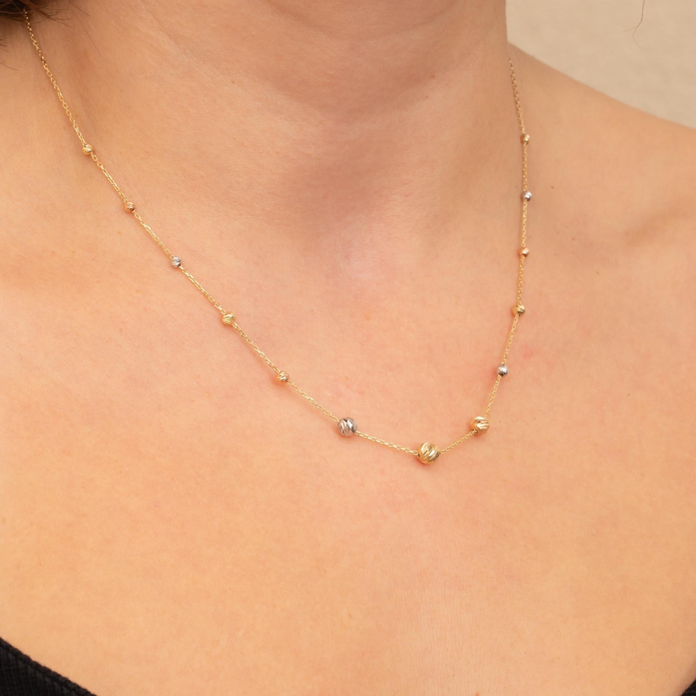 Altın Dorika Zincir Kolye - Goldstore