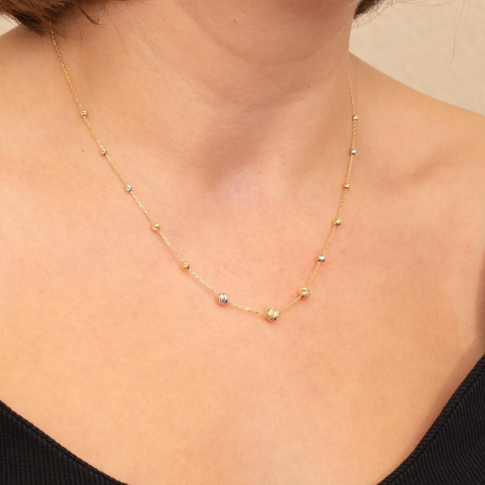 Altın Dorika Zincir Kolye - Goldstore