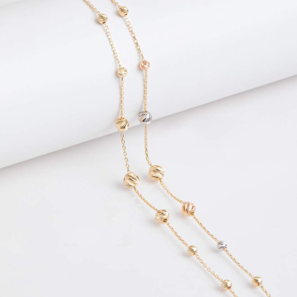 Altın Dorika Zincir Kolye - Goldstore