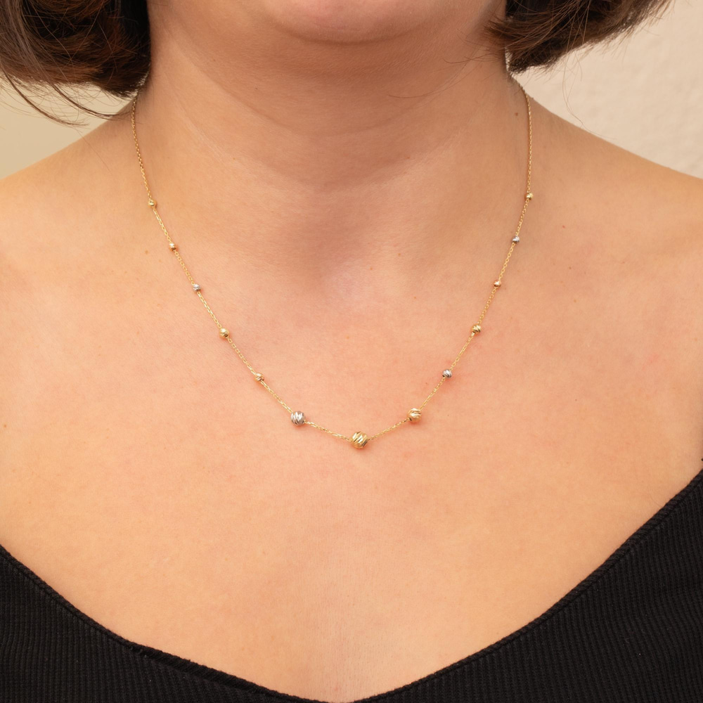 Altın Dorika Zincir Kolye - Goldstore