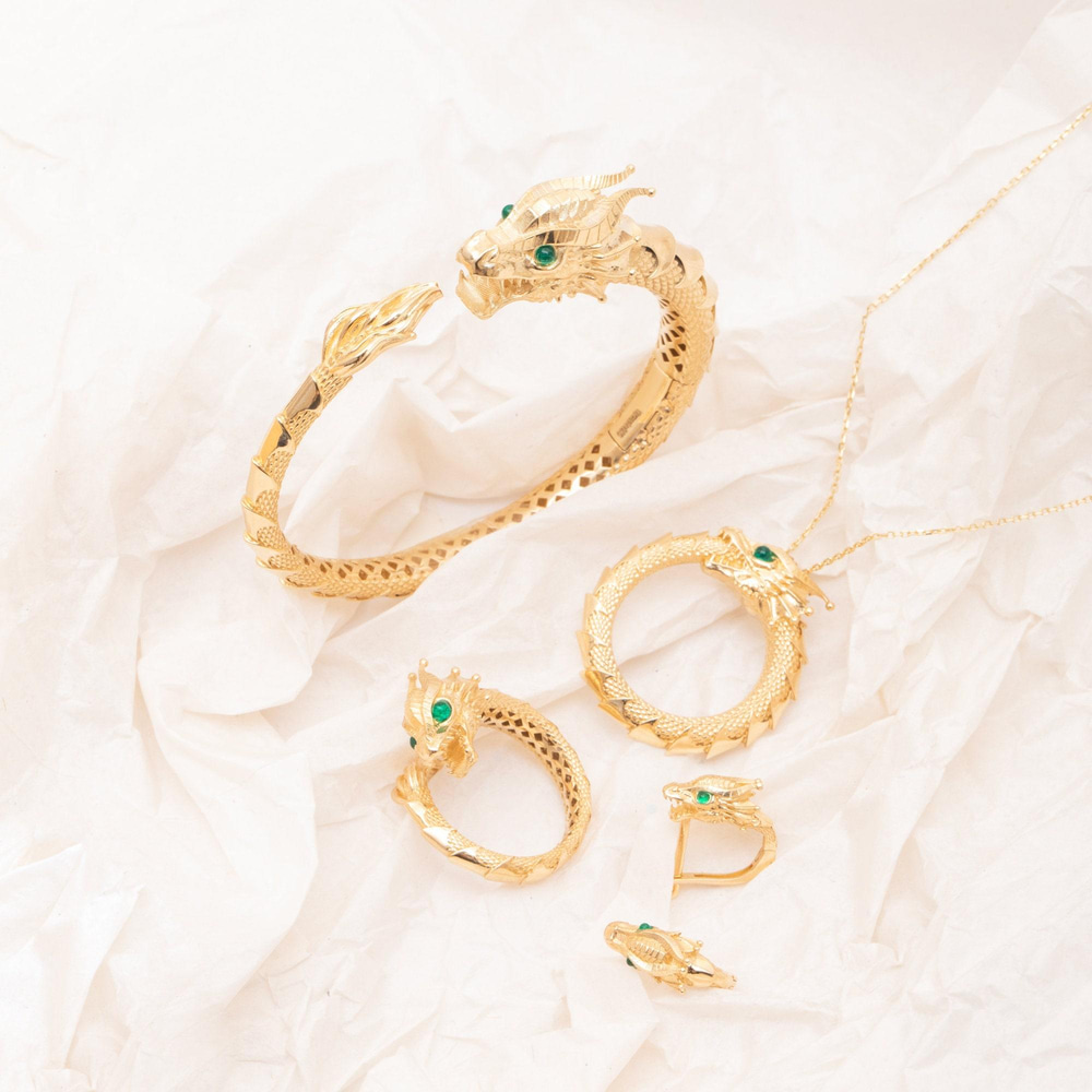 Altın Ejderha Bilezik - Goldstore