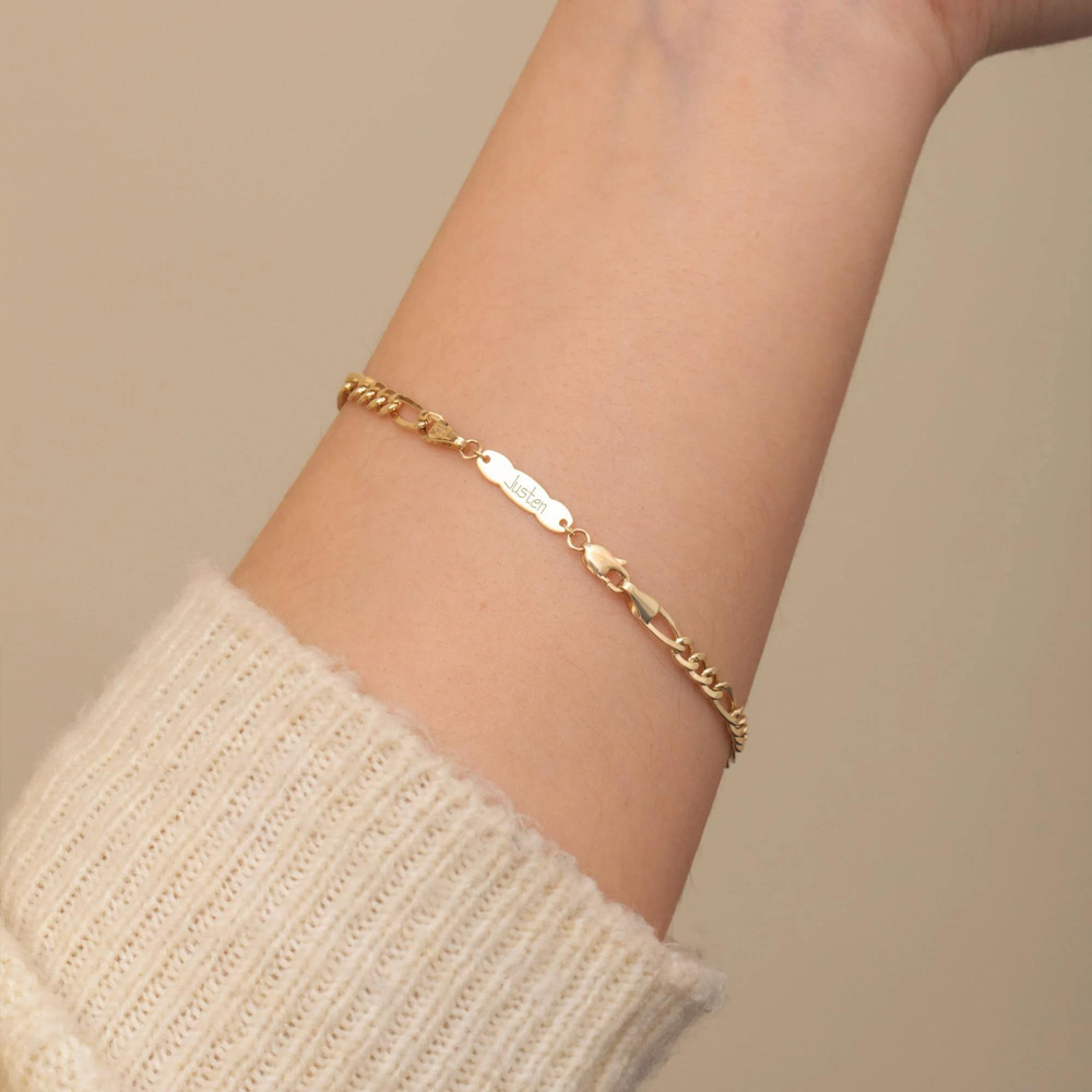 Altın Figaro Zincir Bileklik - Goldstore