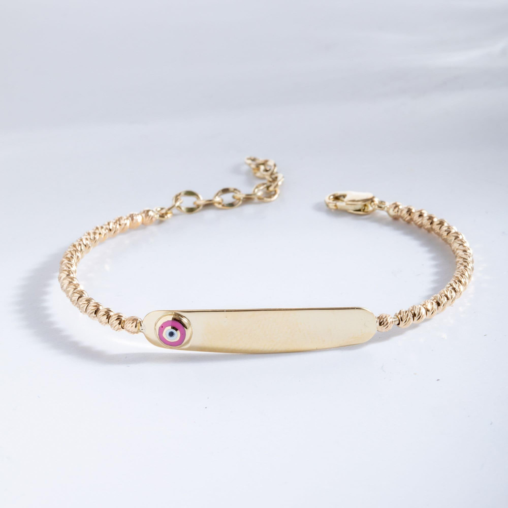 Altın Figürlü İsim Bileklik - Goldstore