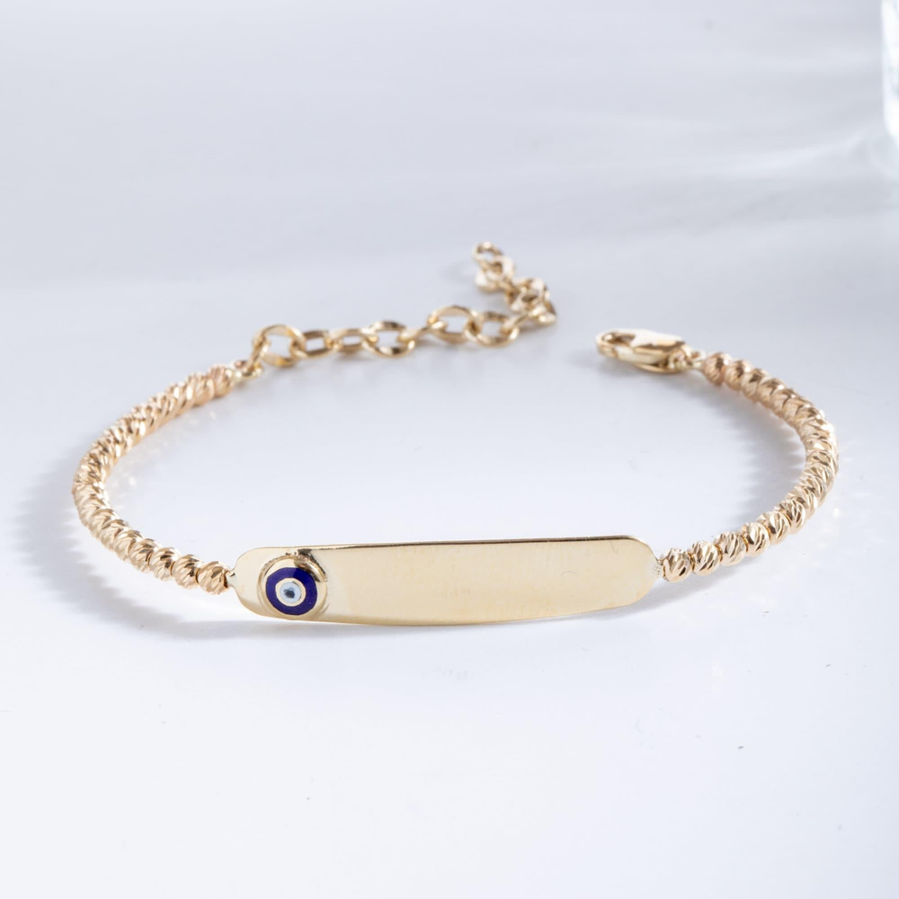 Altın Figürlü İsim Bileklik - Goldstore