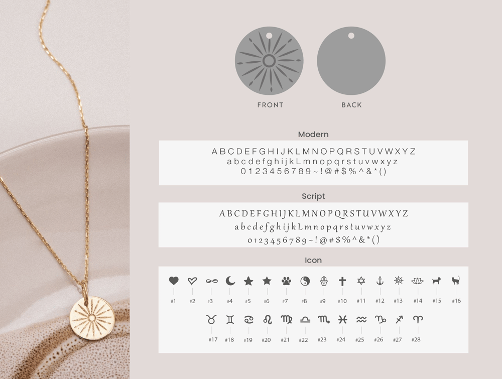 Altın Güneş Işığı Kolye - Goldstore