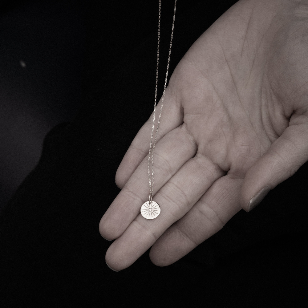 Altın Güneş Işığı Kolye - Goldstore