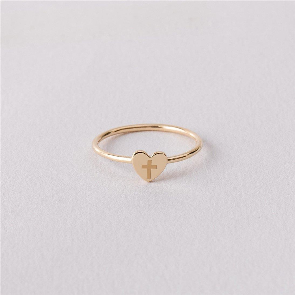Altın Haç Yüzük - Goldstore