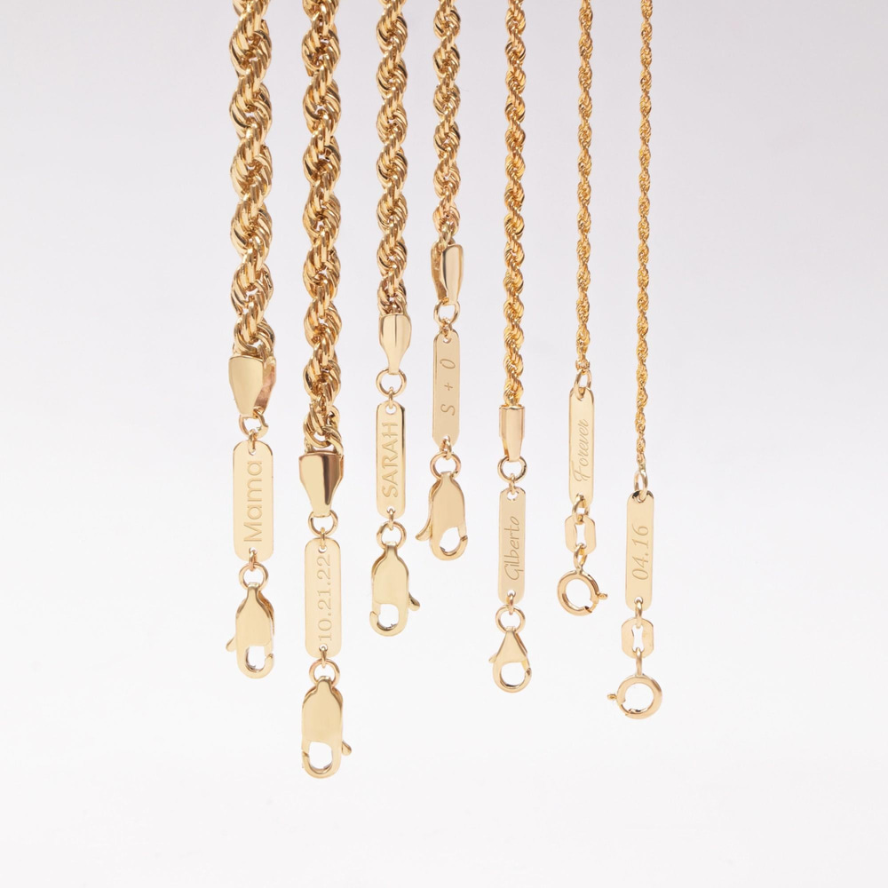 Altın Halat Zincir Kolye - Goldstore