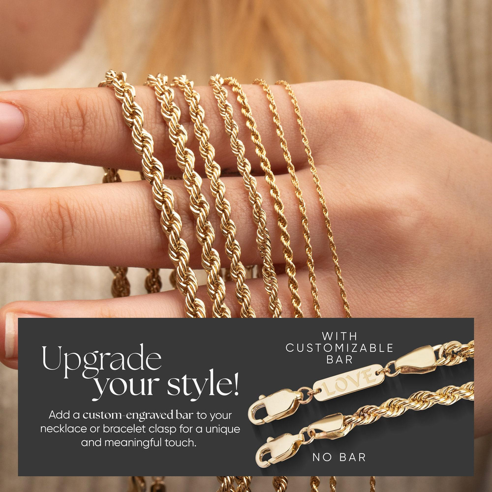 Altın Halat Zincir Kolye - Goldstore