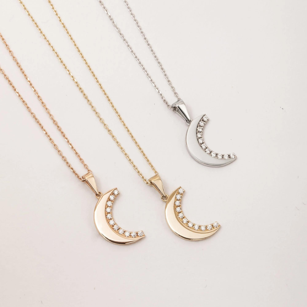 Altın Hilal Kolye - Goldstore