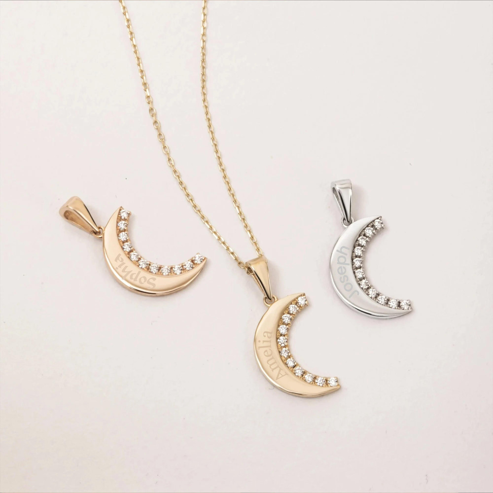 Altın Hilal Kolye - Goldstore
