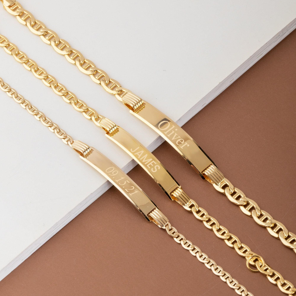 Altın İsimli Bebek ID Bilekliği - Goldstore