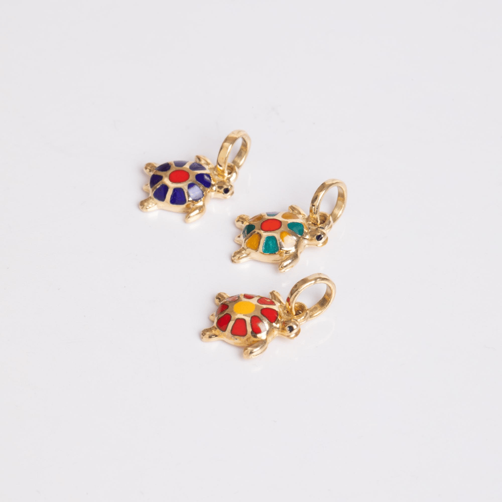 Altın Kaplumbağa Figürlü Kolye - Goldstore