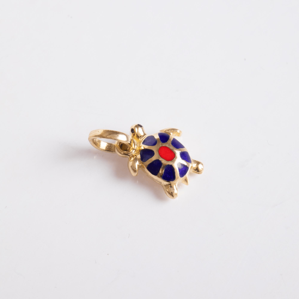 Altın Kaplumbağa Figürlü Kolye - Goldstore