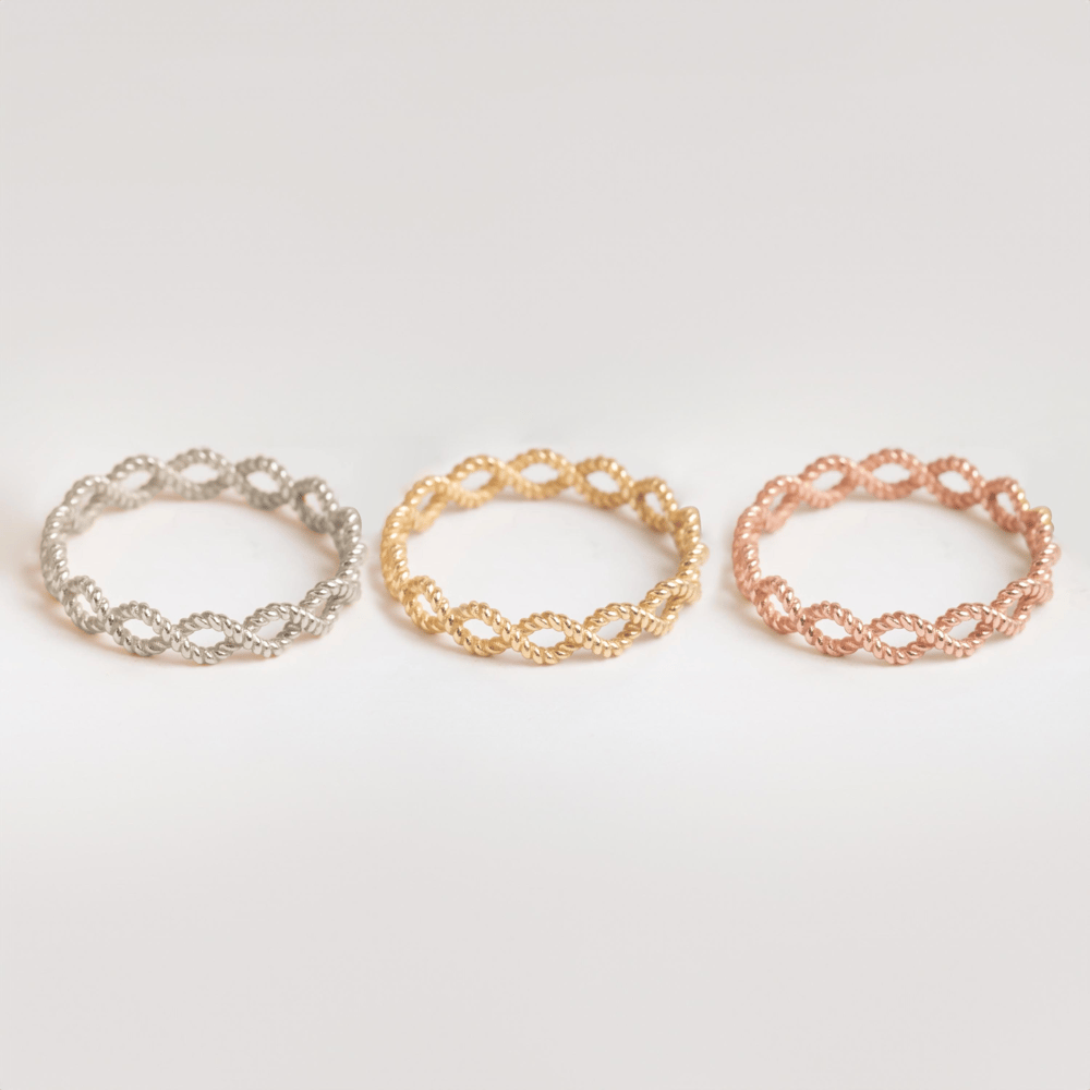 Altın Kelt Düğümü Burgu Yüzük - Goldstore