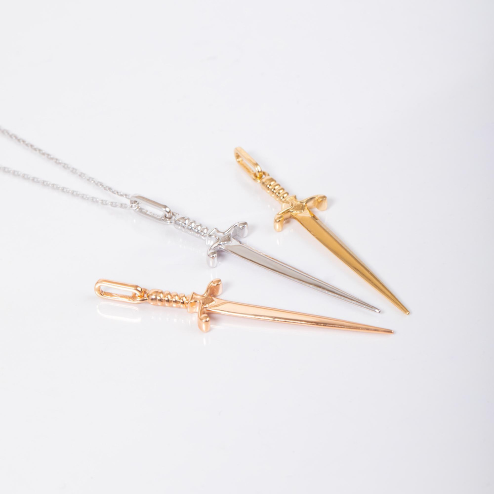 Altın Kılıç Kolye - Goldstore
