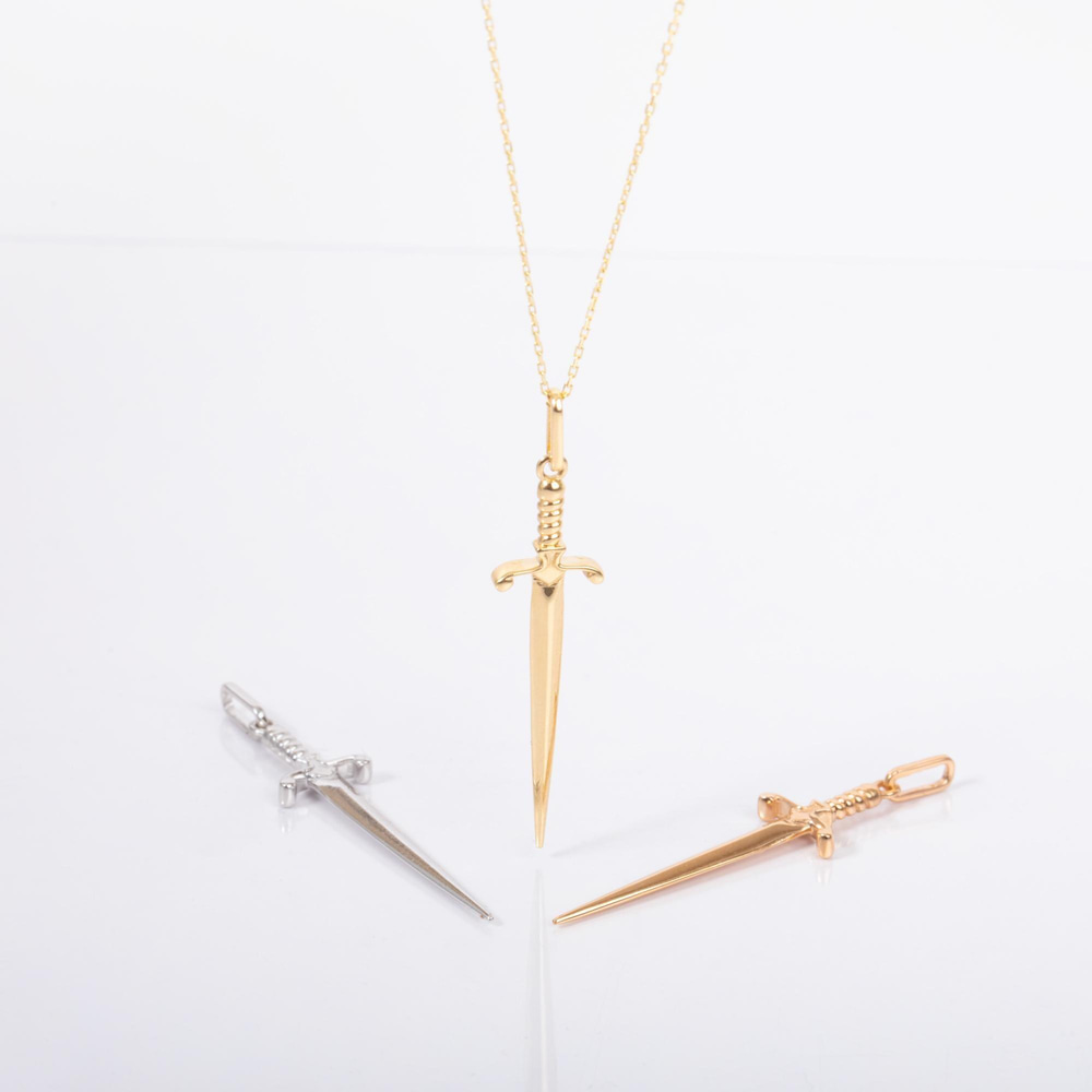 Altın Kılıç Kolye - Goldstore