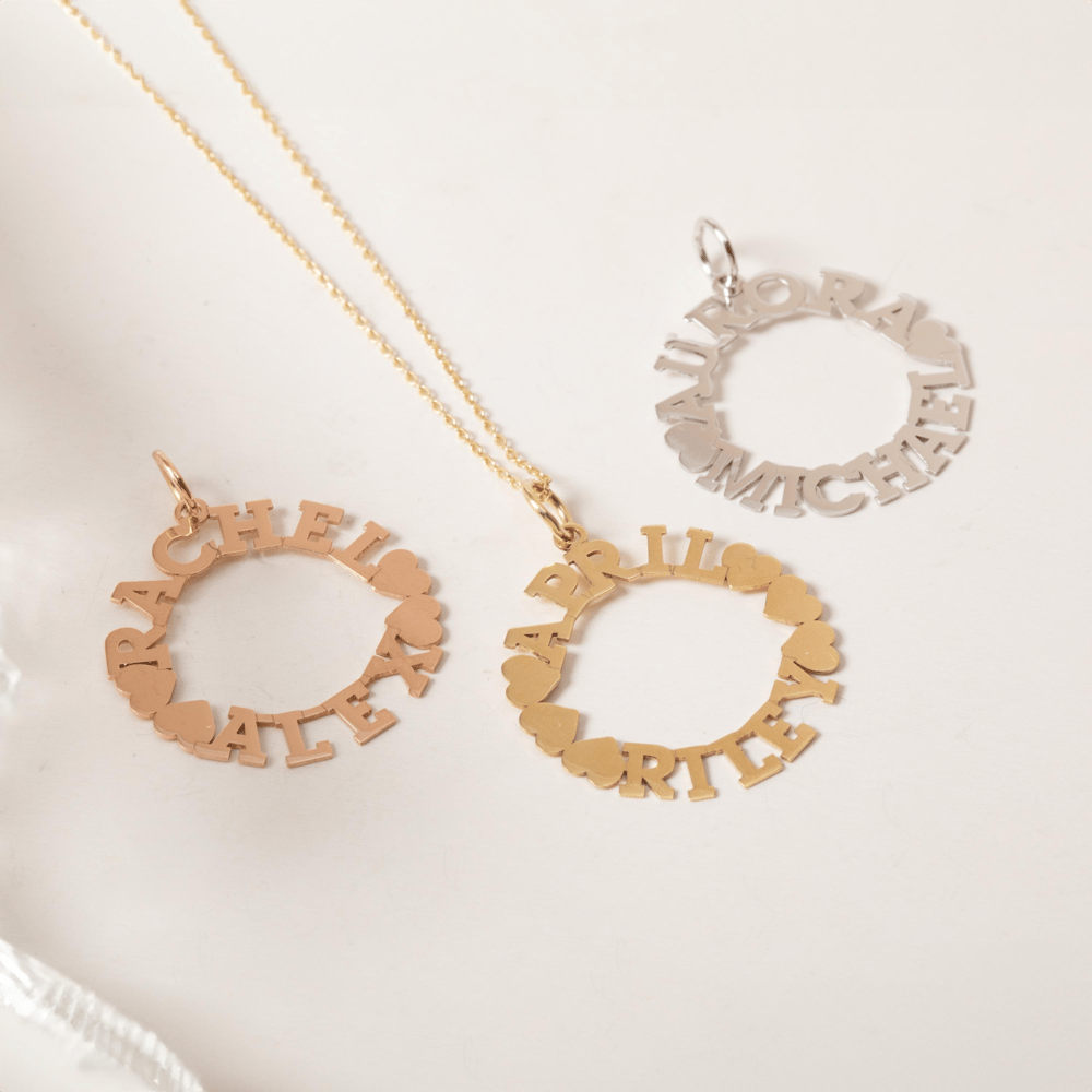 Altın Kişiye Özel İsim Kolye - Goldstore