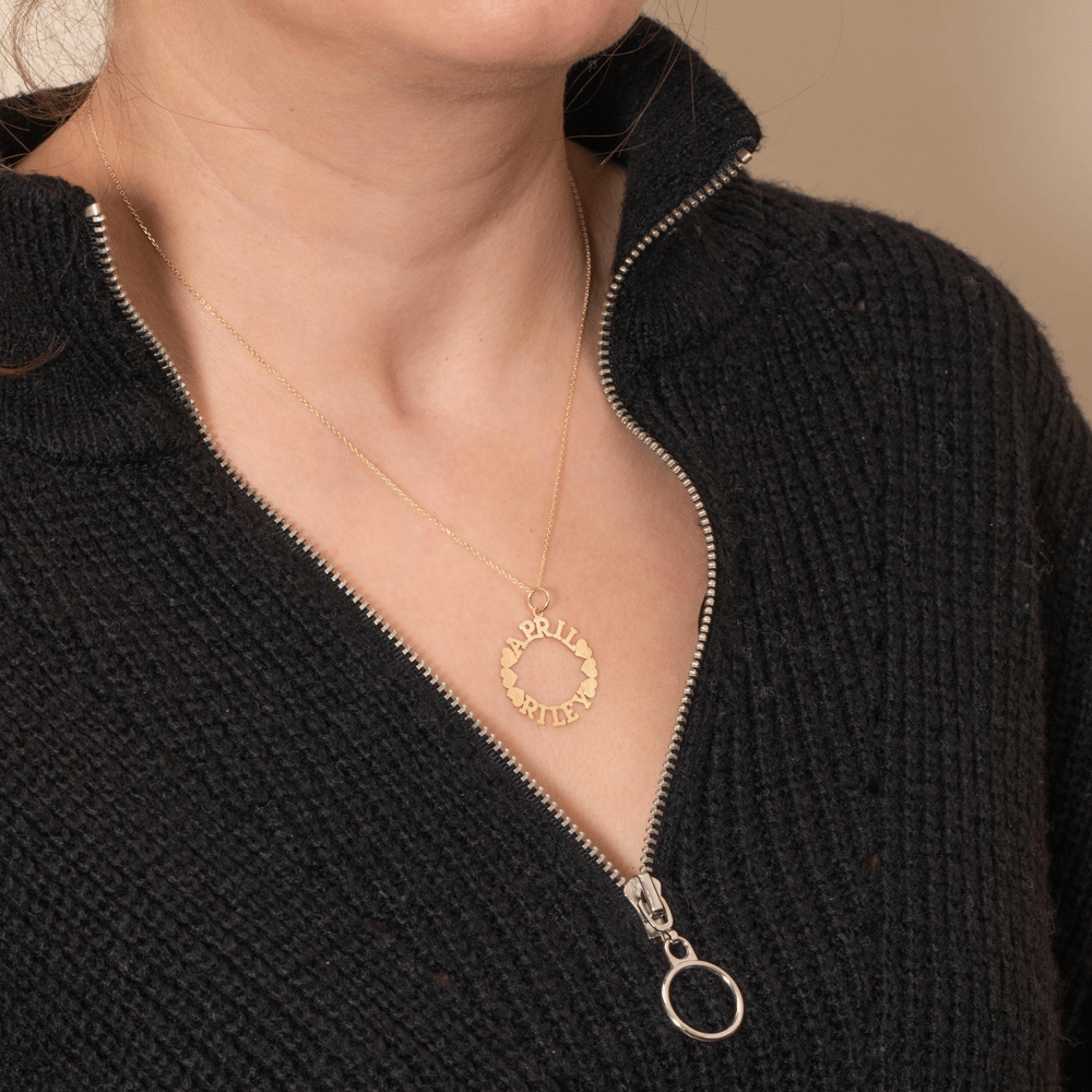 Altın Kişiye Özel İsim Kolye - Goldstore