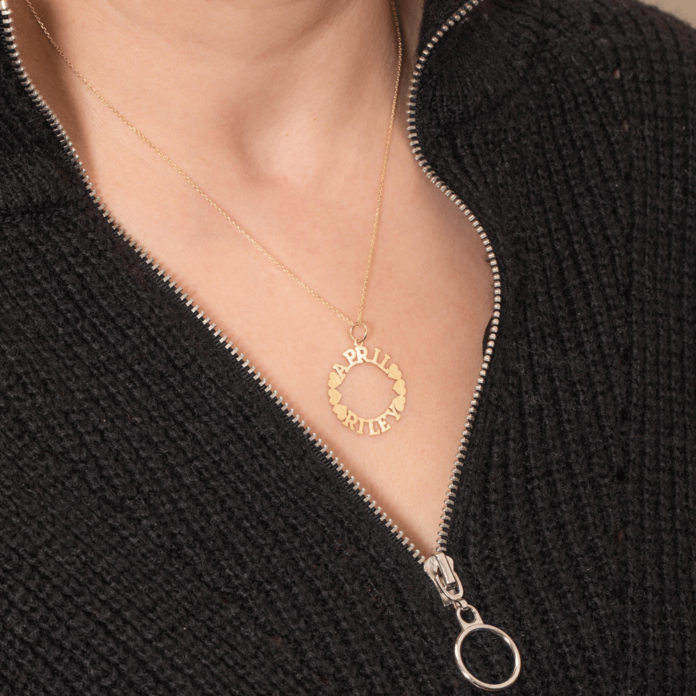 Altın Kişiye Özel İsim Kolye - Goldstore
