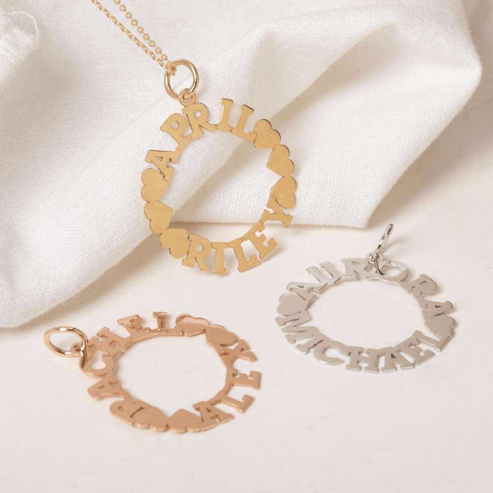Altın Kişiye Özel İsim Kolye - Goldstore