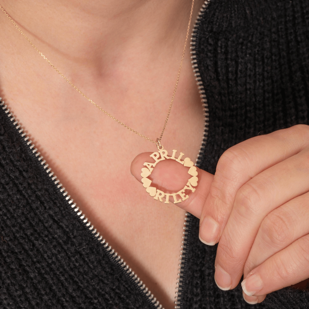 Altın Kişiye Özel İsim Kolye - Goldstore