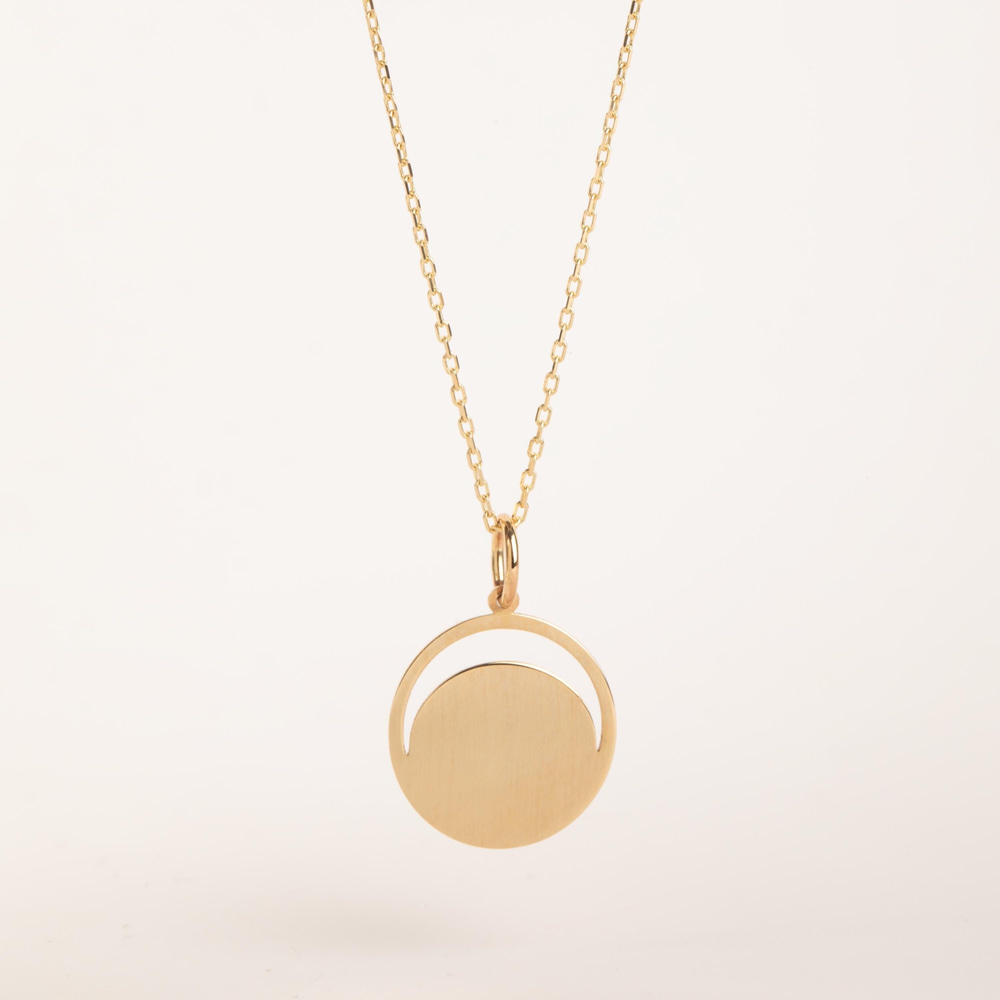 Altın Kişiye Özel Kazıma Kolye - Goldstore