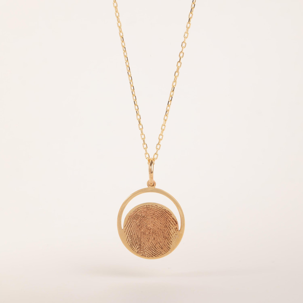 Altın Kişiye Özel Kazıma Kolye - Goldstore